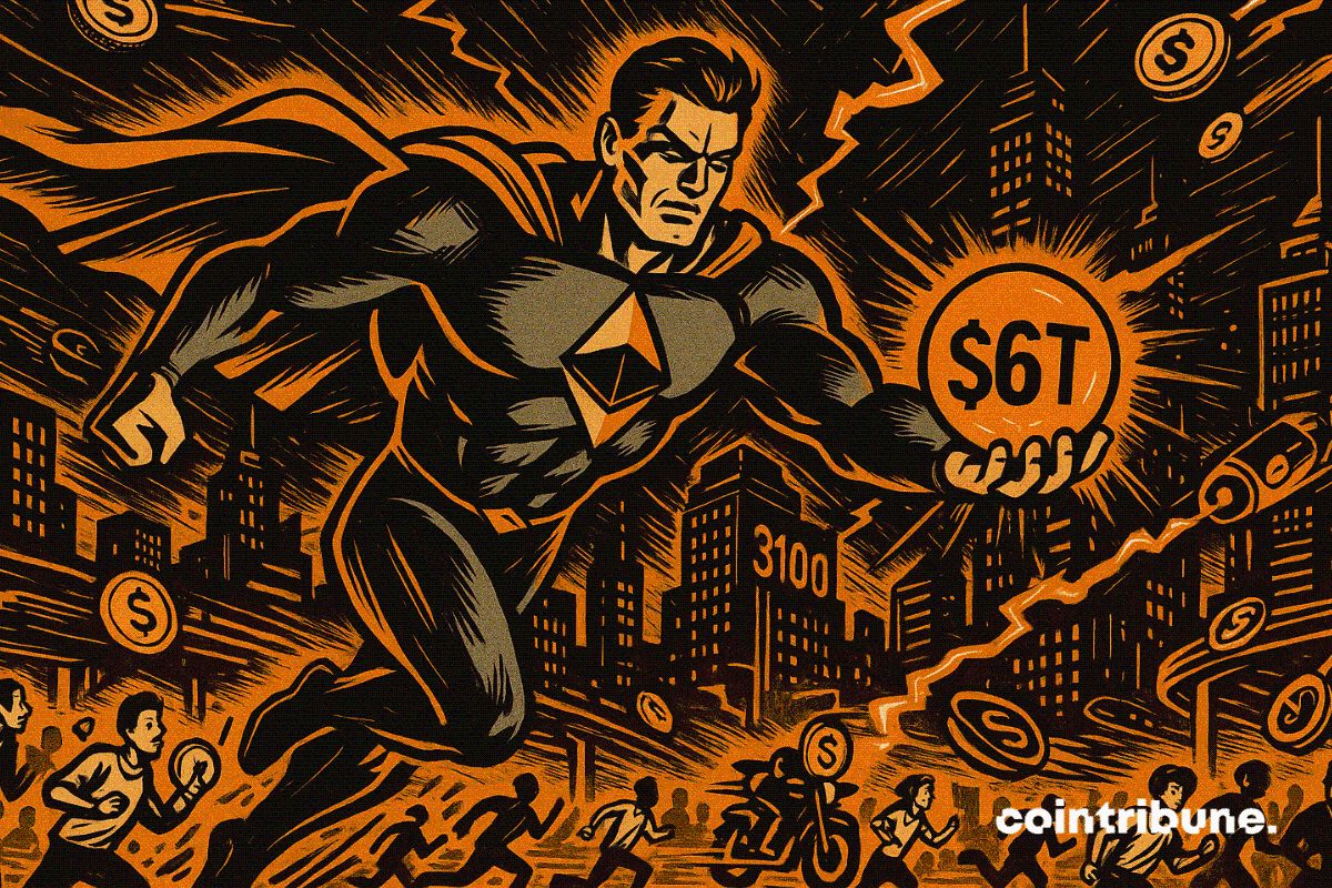 L’activité d’Ethereum grimpe, les stablecoins dépassent 6 000 Md$, le prix tient 3 100 $