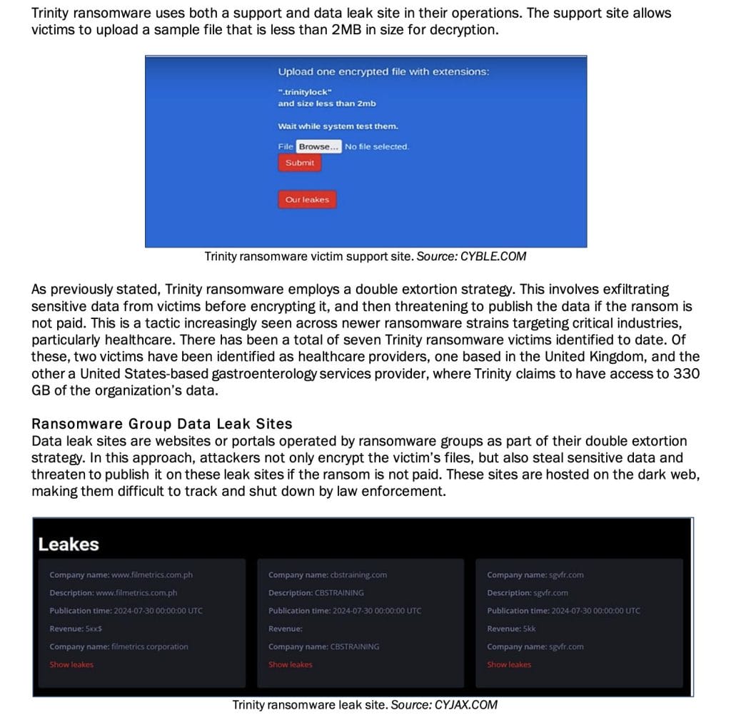 US Agency Warns Against Trinity Ransomware Targeting Crypto Victims image 1