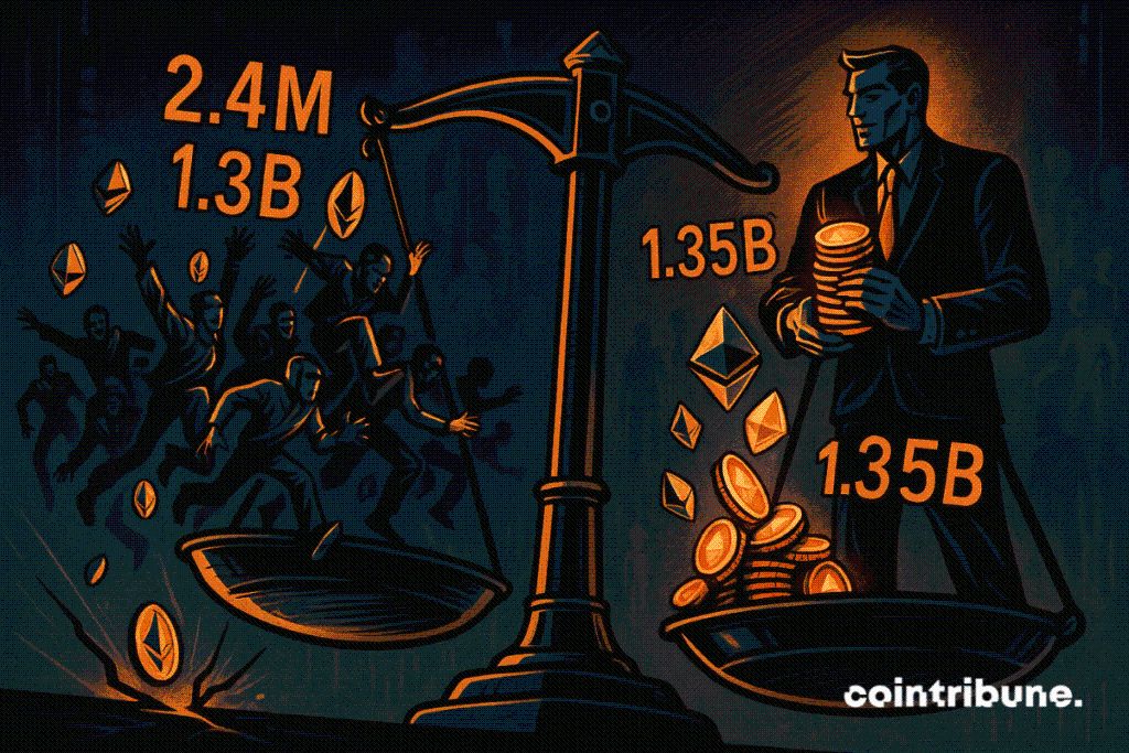 اهتزت Ethereum بسحب 2.4 مليون ETH مع خروج المدققين من الشبكة image 1