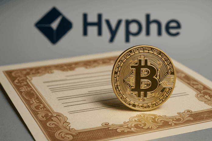 Hyphe lanciert Deutschlands erste regulierte Bitcoin-Anleihe image 1