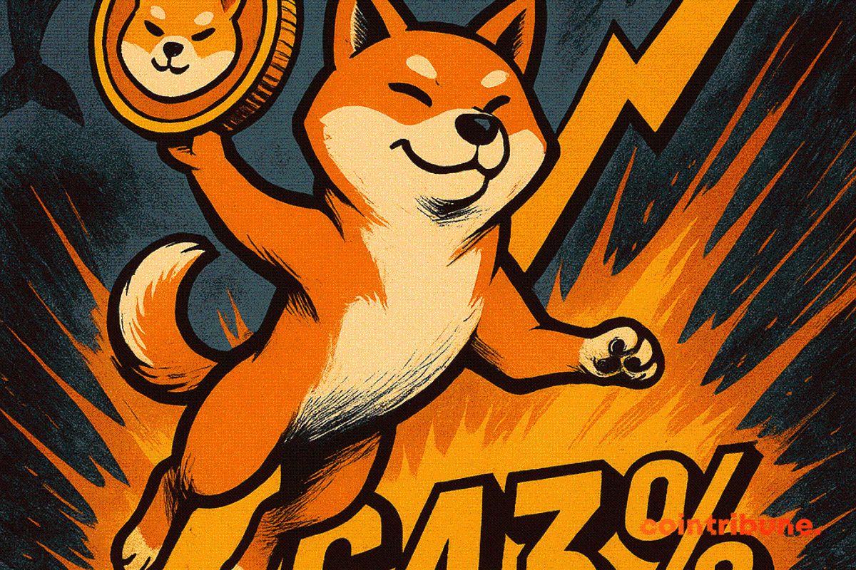 Crypto : Shiba Inu attire les investisseurs avec un netflow en hausse de 643 %