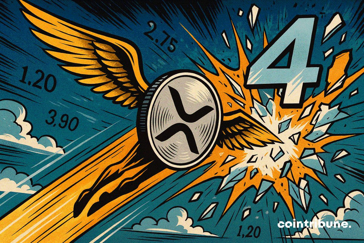 Crypto : Le XRP vise les 4 $ sur des bases inédites !