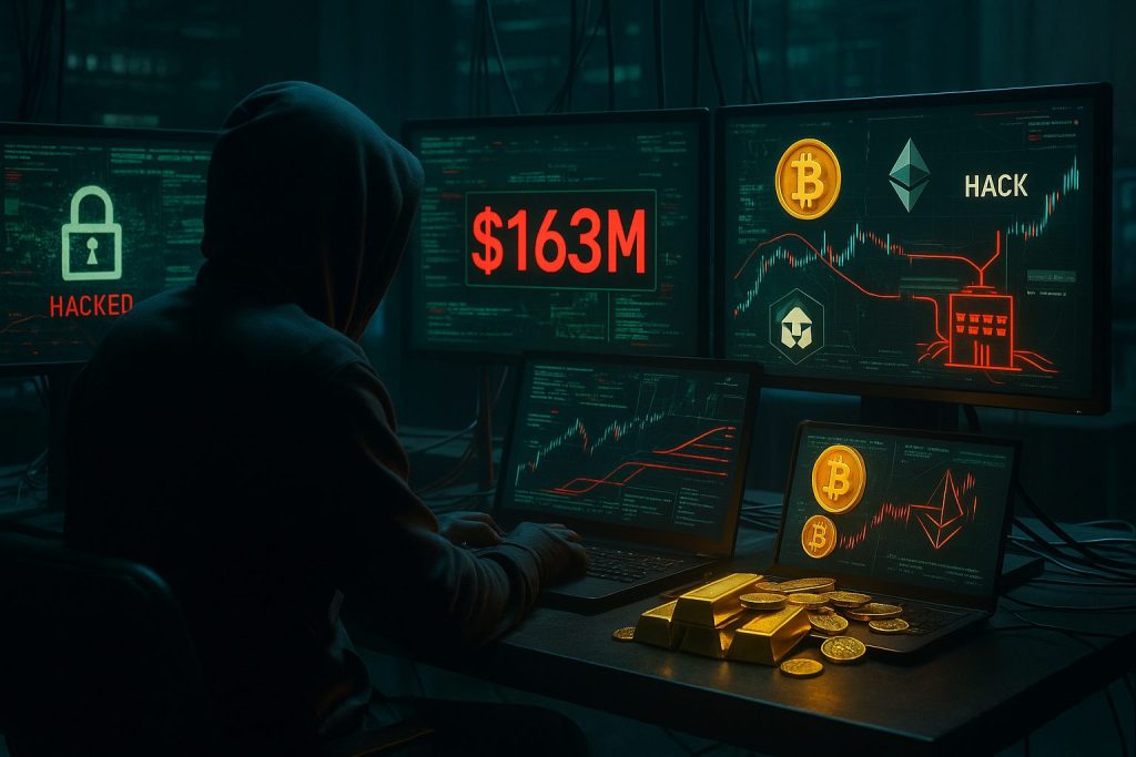 Les Hackers à l’offensive : 163 M$ dérobés en août 2025 image 1