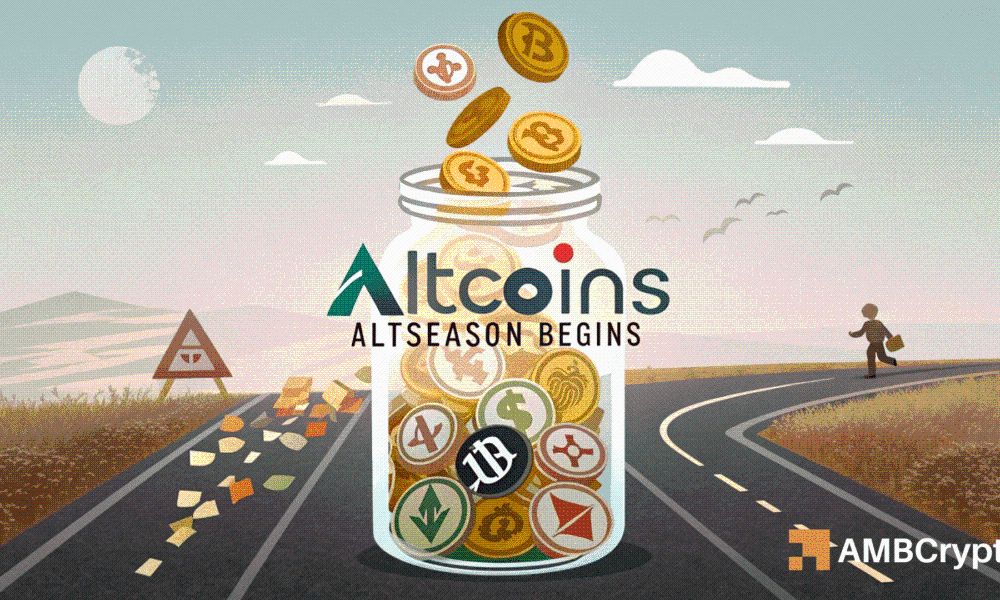 Altcoin季节已经在这里了吗？答案取决于比特币和…