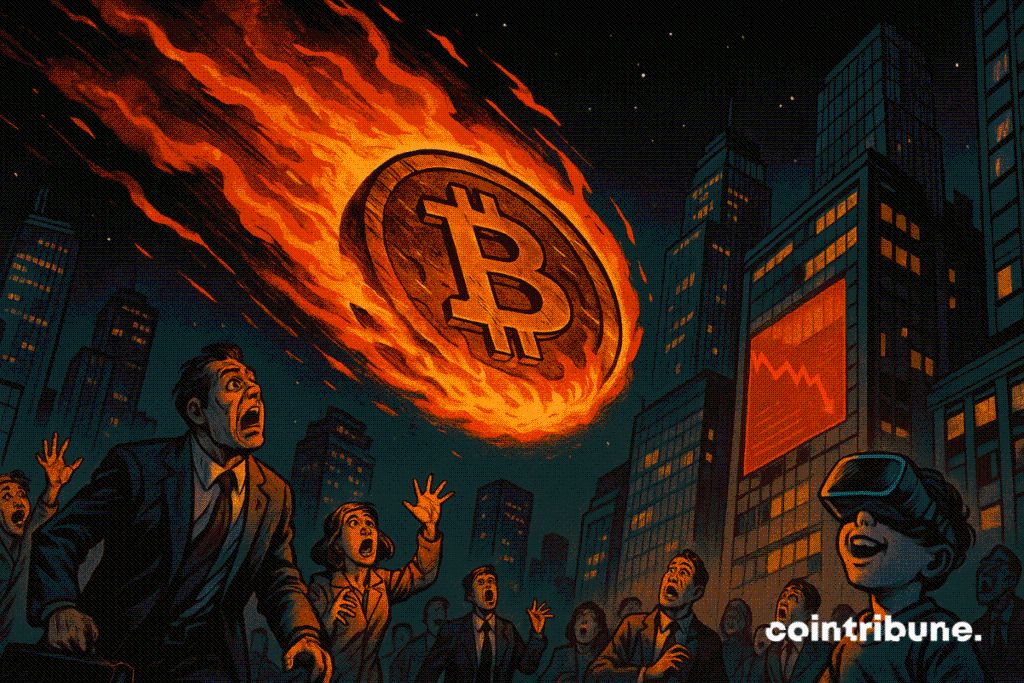 Caída repentina lleva a Bitcoin por debajo de los 87K dólares image 1