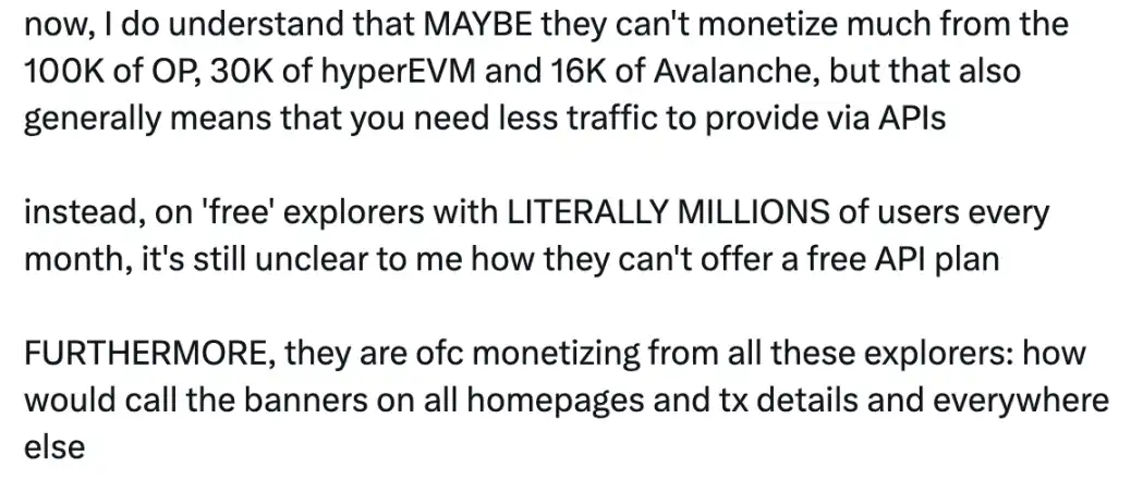 Etherscan的突袭式收费，意外暴露出以太坊生态的数据依赖矛盾 image 1