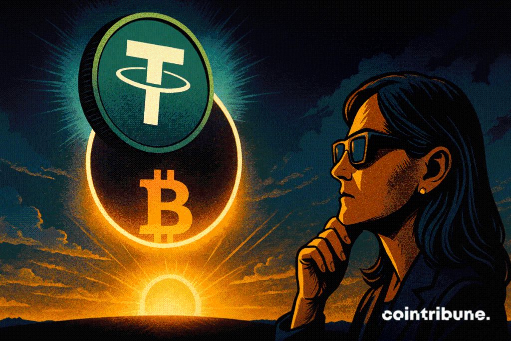 Bitcoin mất vị thế vào tay stablecoin, theo Cathie Wood image 1