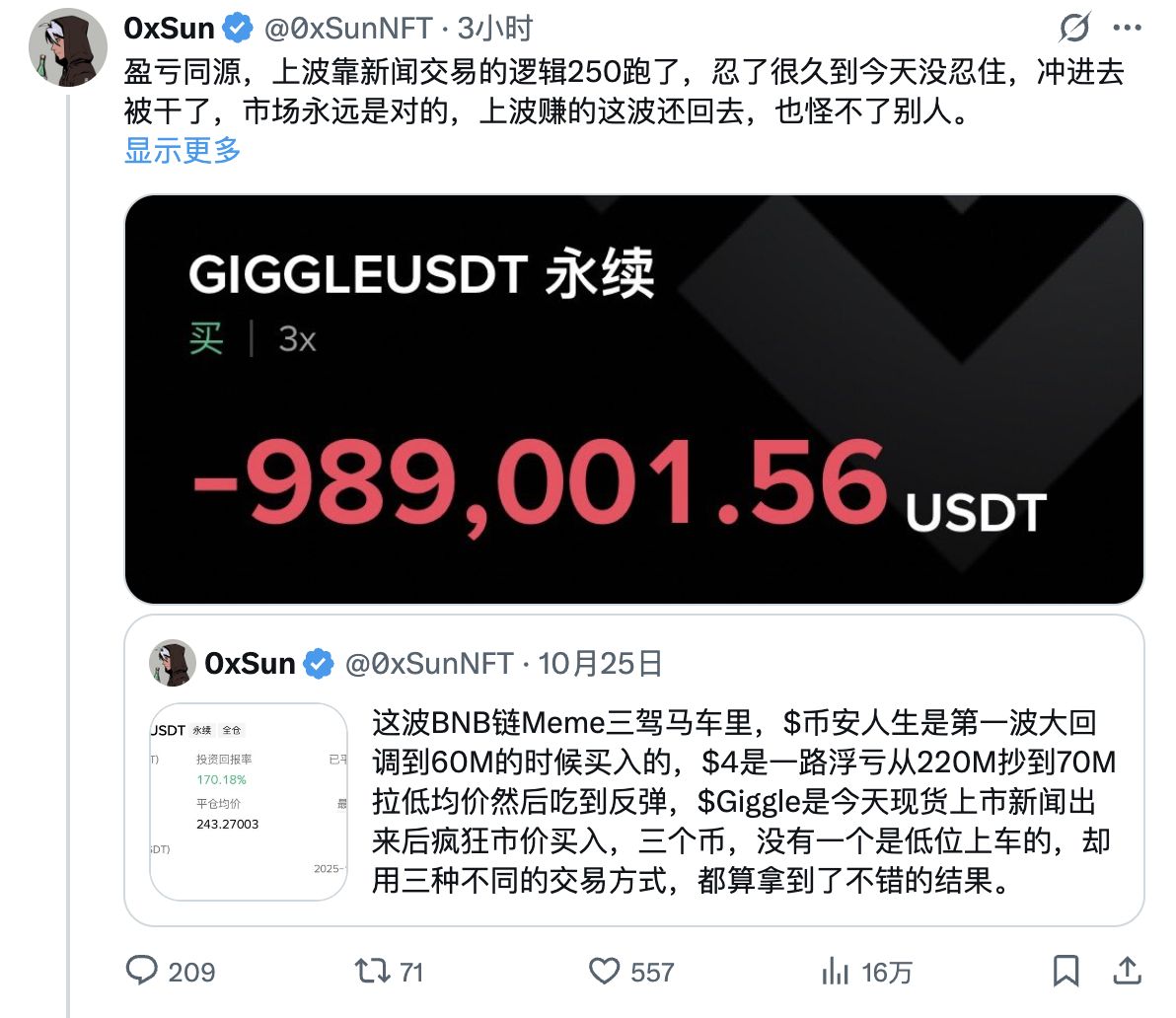 GIGGLE惊现“过山车”行情：BSC生态的脆弱真相 image 4