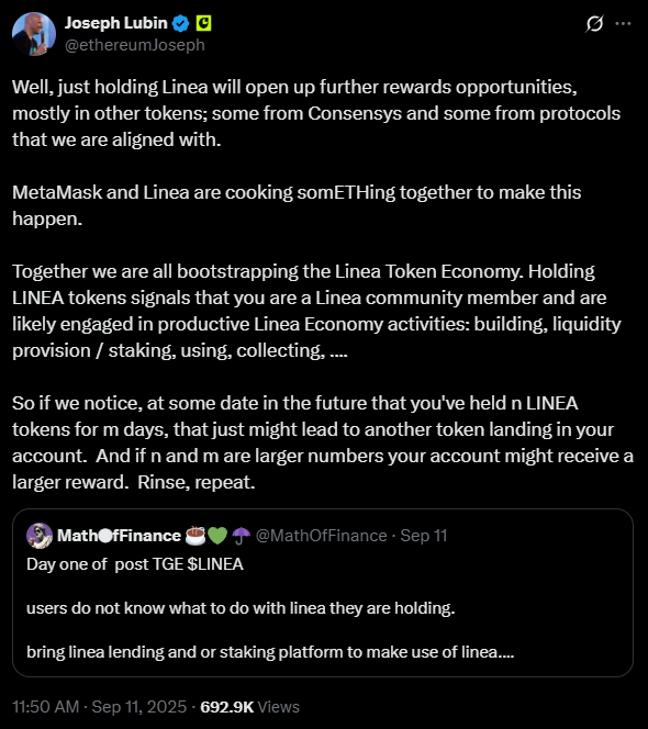 以太坊聯合創辦人 Joseph Lubin 暗示 MetaMask 代幣即將推出 image 0