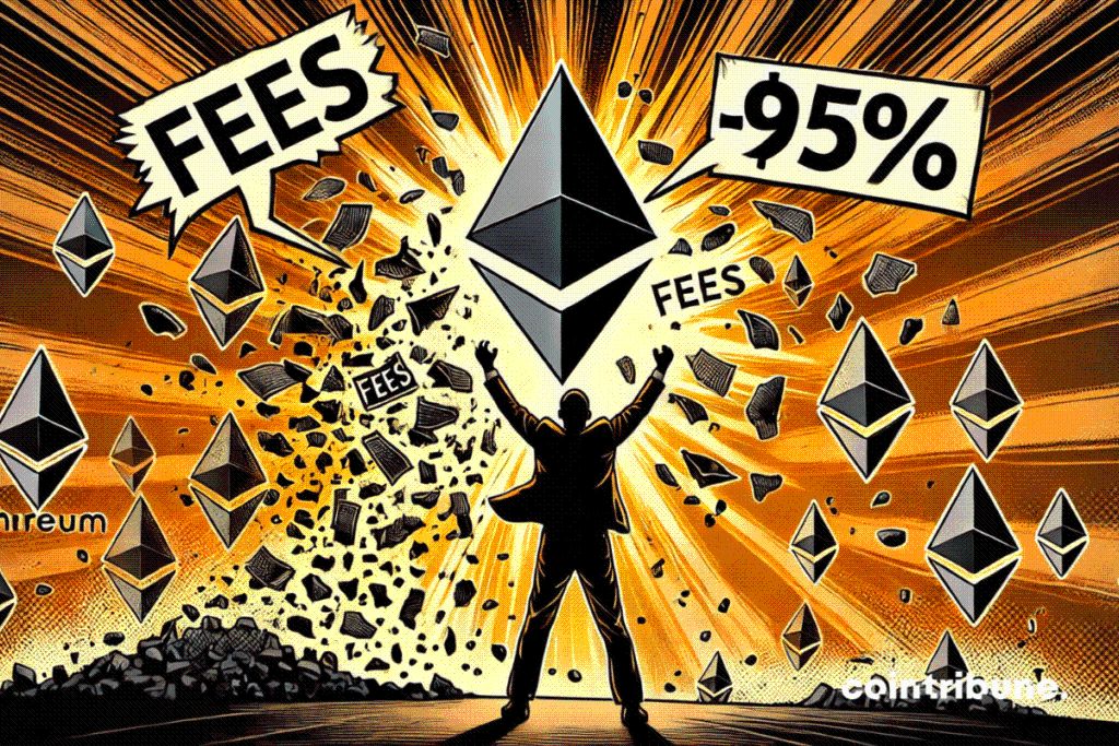 Les frais Ethereum s’effondrent de 95 % : Un tournant historique ! image 1