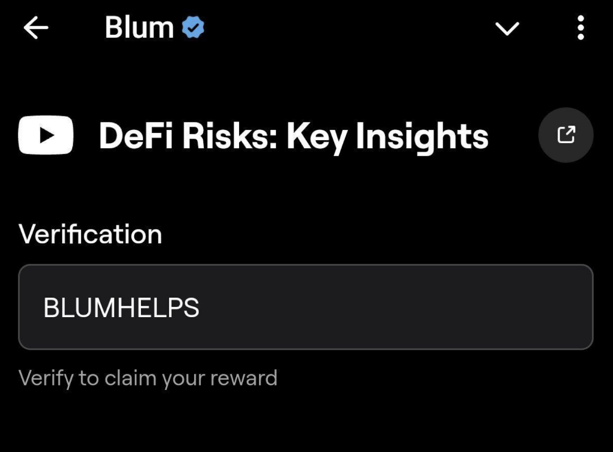 Новые коды в игре Blum 31 октября image 1