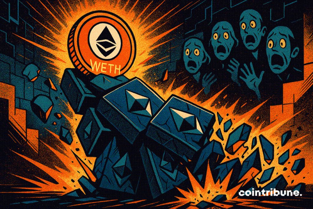 Ethereum face à un choc possible dû à un effet domino du WETH image 1