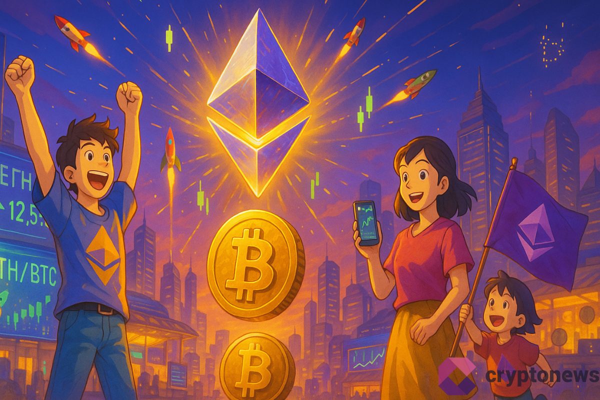 Ethereum Season : le ratio ETH/BTC continue de grimper