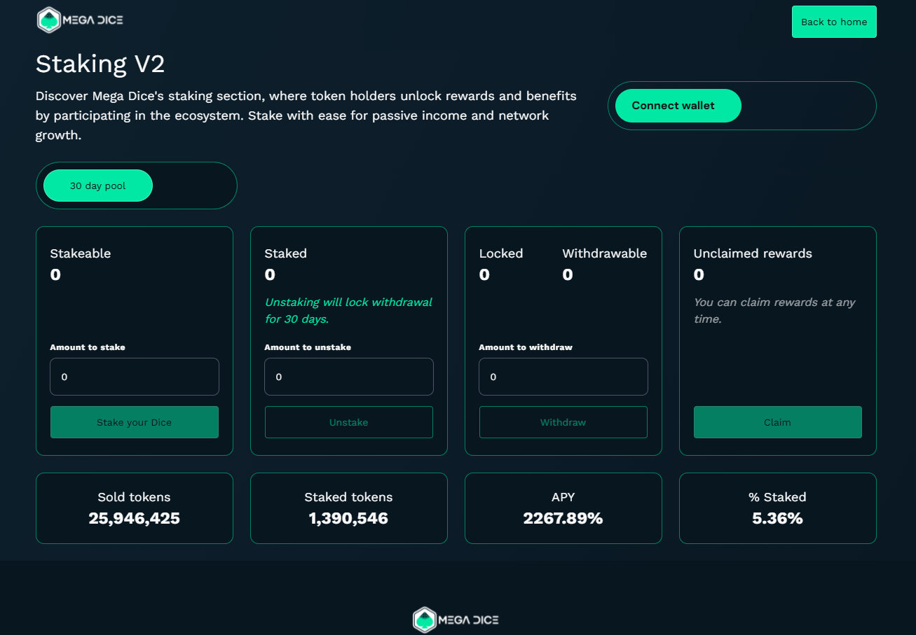 Mega Dice Debuts on Raydium, Burns 128M Tokens and Launches V2 Staking Platform image 1