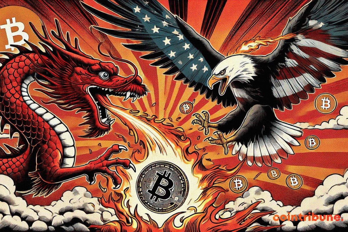 Pékin riposte aux États-Unis : Le Bitcoin repasse sous 100 000 $