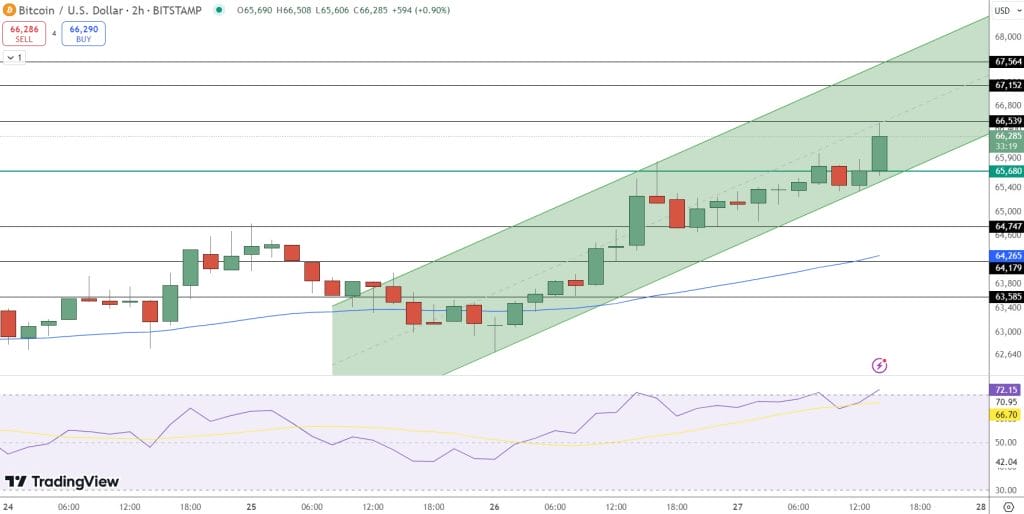 Bitcoin Analysis as BTC Approaches Critical $66K Level – Will It Trigger a Major Upward Surge? image 1