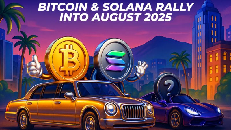 Bitcoin & Solana Rally Into August — But This Hidden Gem Could Trigger the Next Breakout