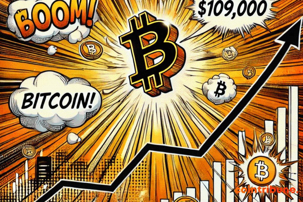 Bitcoin franchit les 109 000 $ : Un nouveau record historique ! image 1