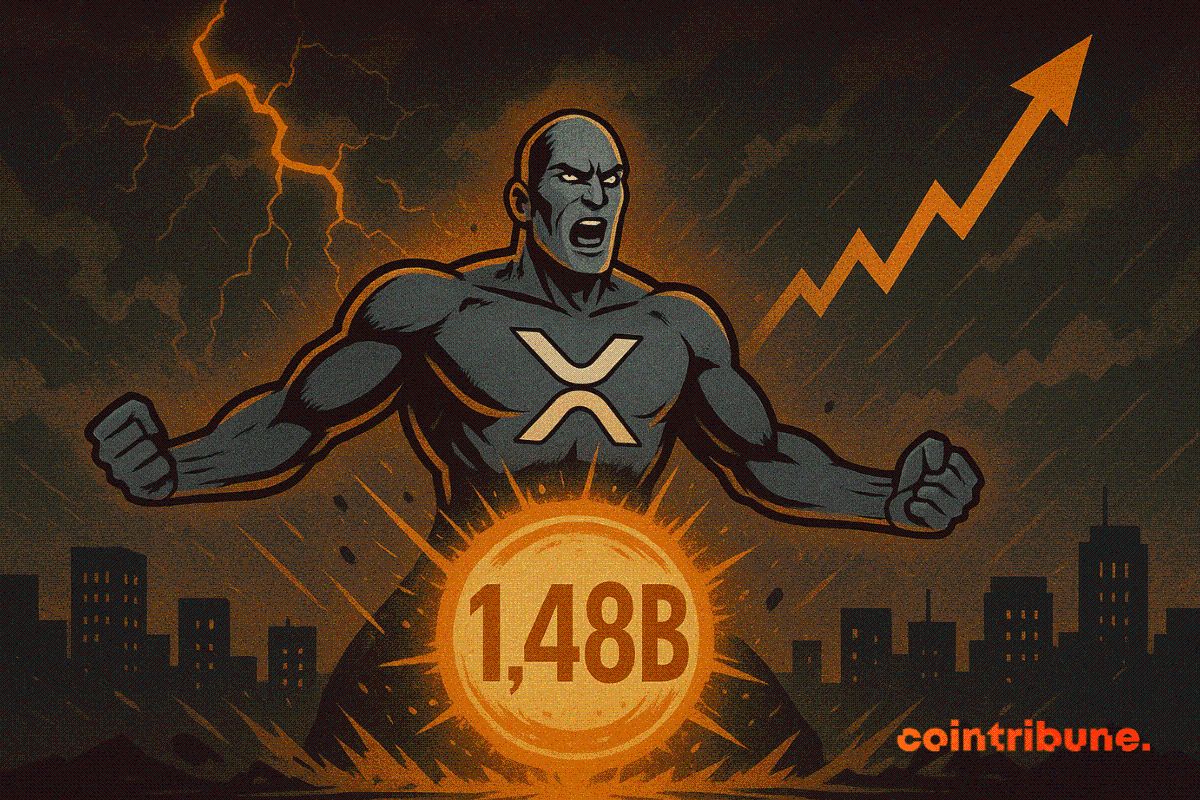 XRP bondit : 1,48 milliard en mouvement, un changement de tendance ?