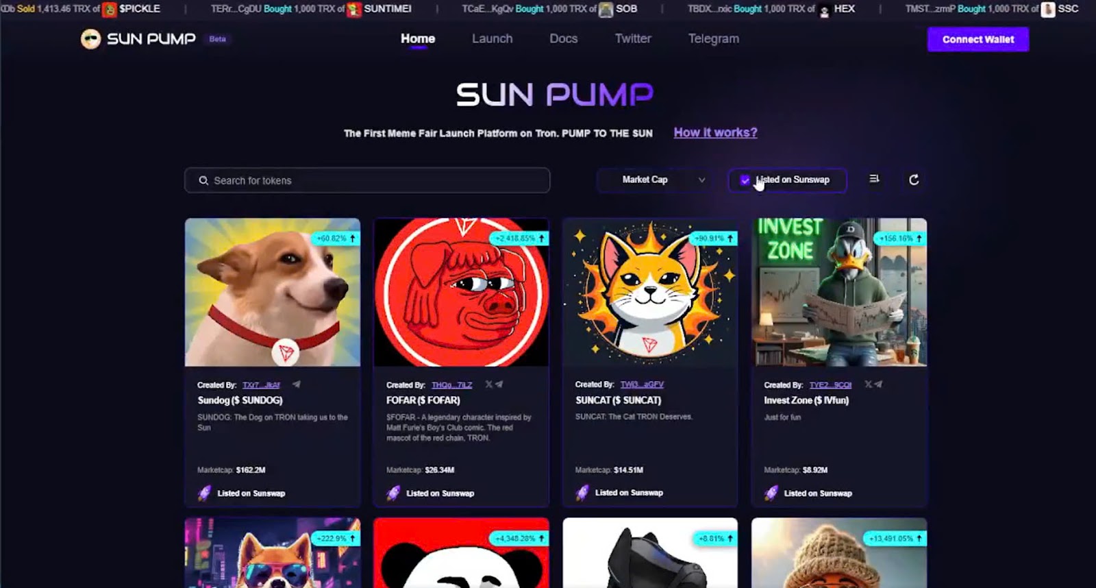 最近几天,我在 SunPump 上玩得非常开心 image 3