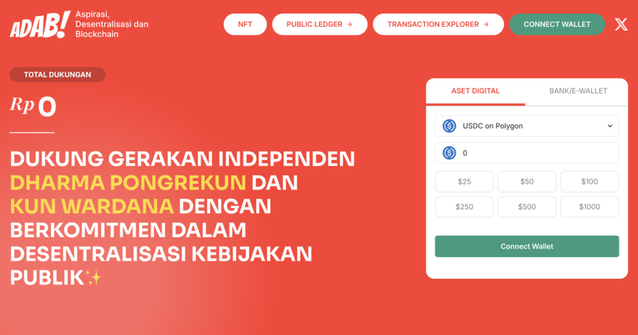 Paslon Cagub DKI Jakarta Ini Luncurkan Platform Donasi Kampanye Menggunakan Kripto! image 1