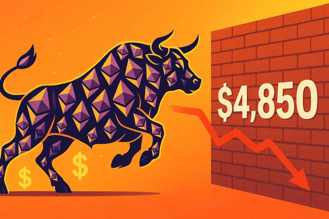 Ethereum shows rare bull signal but faces key resistance at $4,850