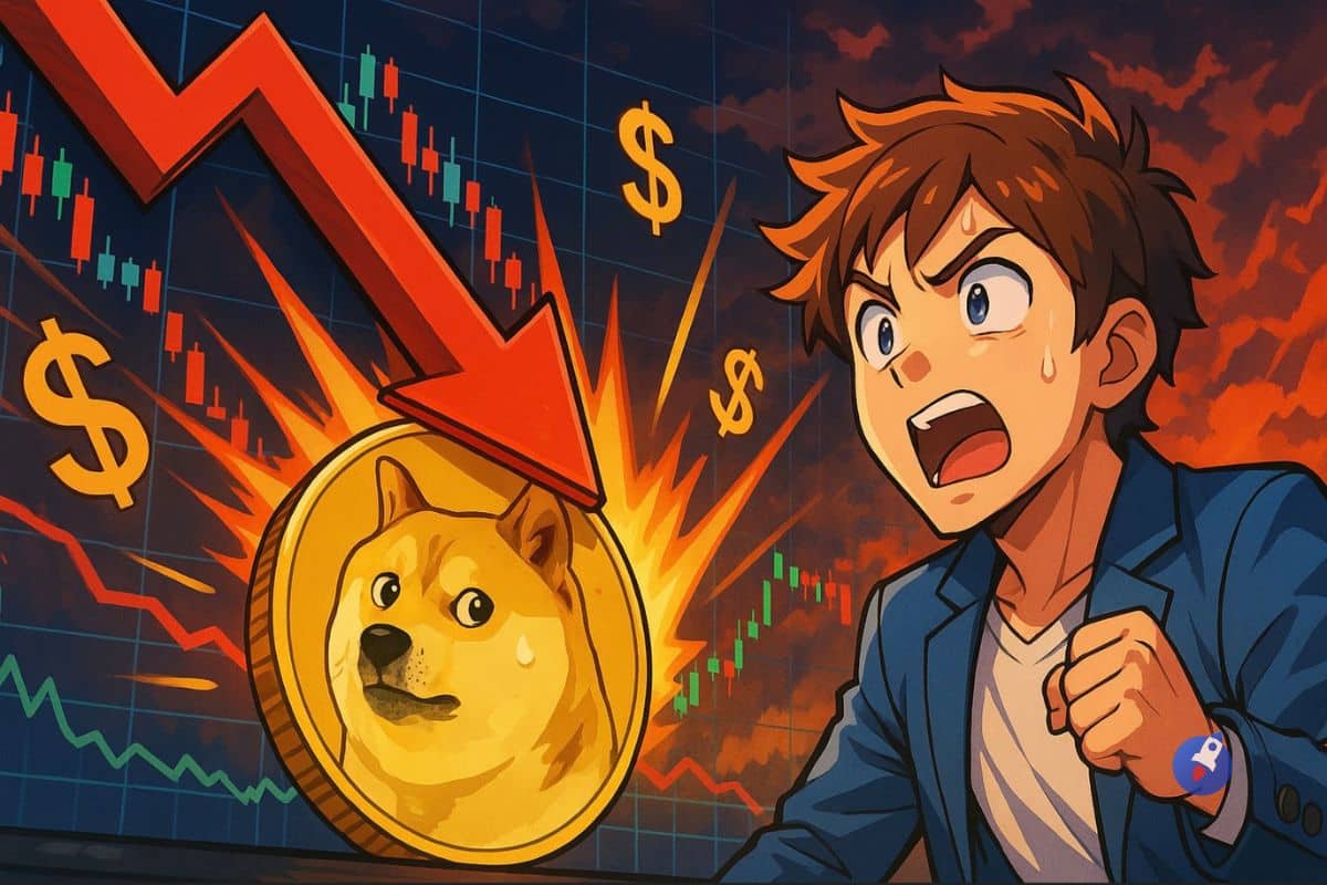 Dogecoin est en baisse de 10% : est-ce le bon moment pour entrer et faire x10 ?