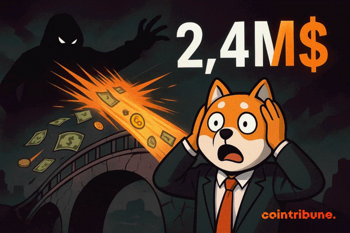 Crypto : Shibarium Bridge victim of a 2.4 million $ flash loan attack