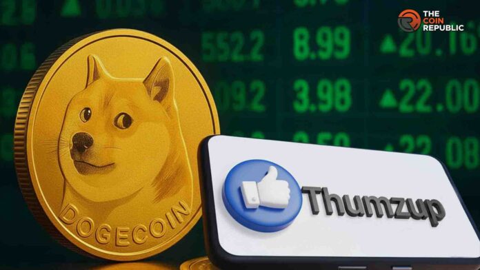 Почему цена Dogecoin сегодня упала? Thumzup исследует DOGE для платежей