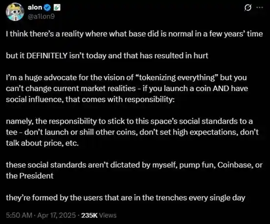 Il co-fondatore di Base lancia una nuova criptovaluta, questa volta è affidabile? image 6