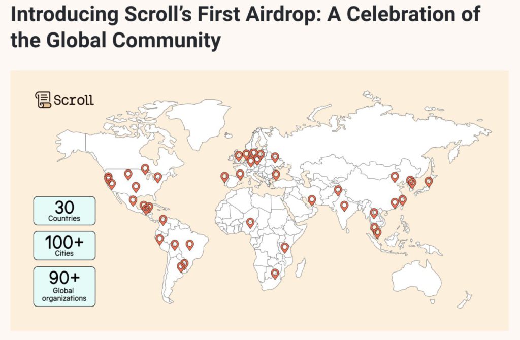 Scroll Luncurkan Airdrop Pertama, Berikan Hadiah Fantastis untuk Kontributor Awal! image 0