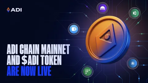 ADI Chain Debuts Mainnet and $ADI Token, Marking MENA’s First Institutional Layer-2 Network