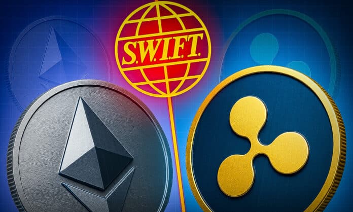 Ethereum vs. Ripple – Die Altcoin Giganten buhlen um Swift image 0