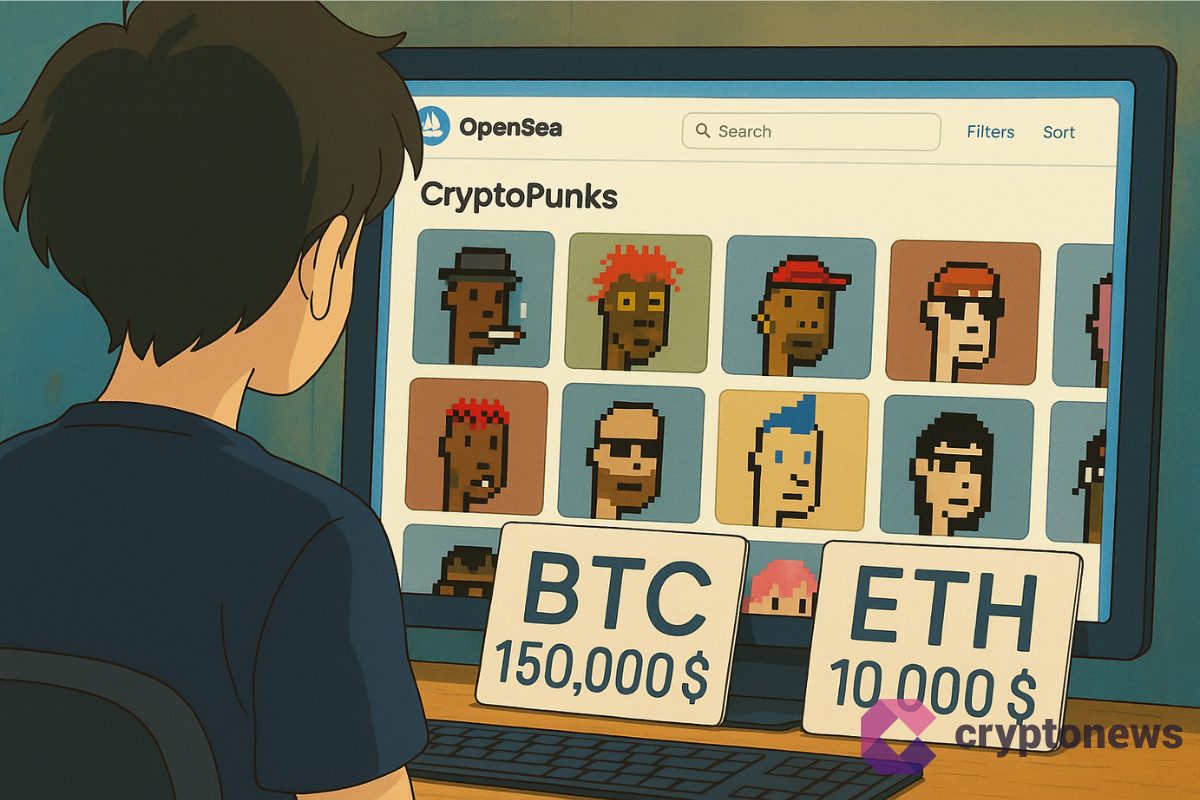 Achats massifs de CryptoPunks : les NFT reviennent en force avec ethereum