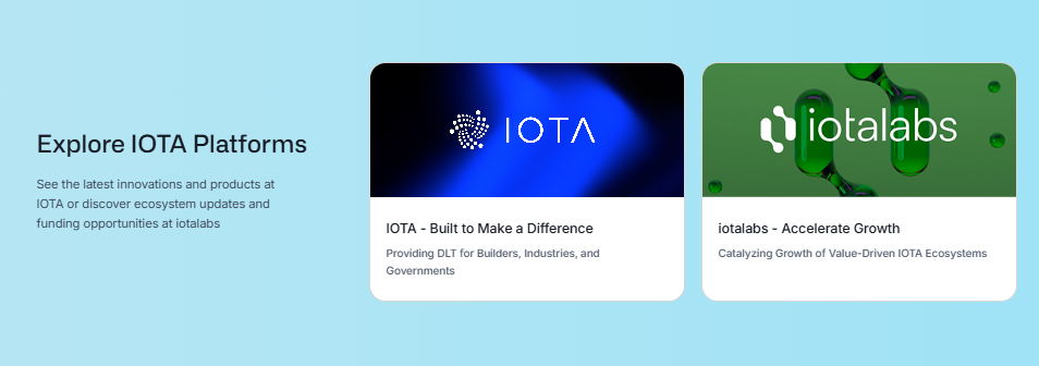 IOTA Foundation präsentiert neue Informationswebsite mit Innovationen für dezentrale Technologie