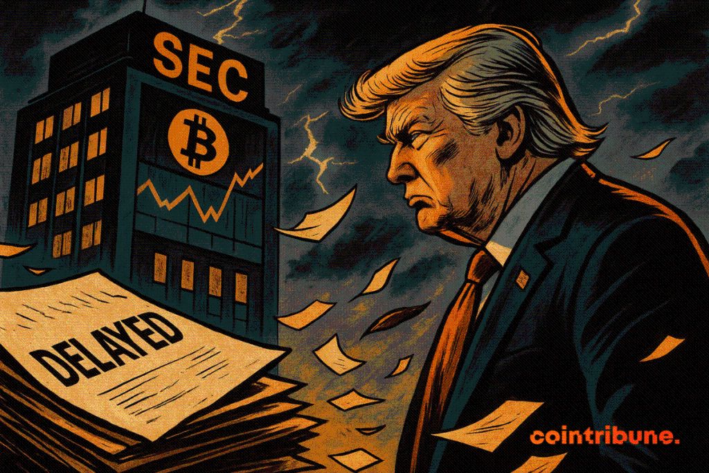 La SEC reporte sa décision sur l’ETF Bitcoin du groupe Trump image 1