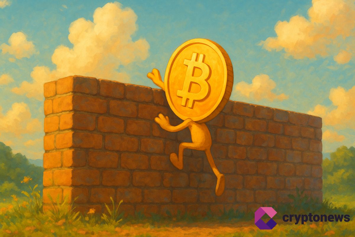 Bitcoin bloqué sous les 105 000 $ face à une énorme sell wall image 0