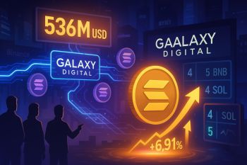 Galaxy Digital chi 536 triệu USD mua Solana