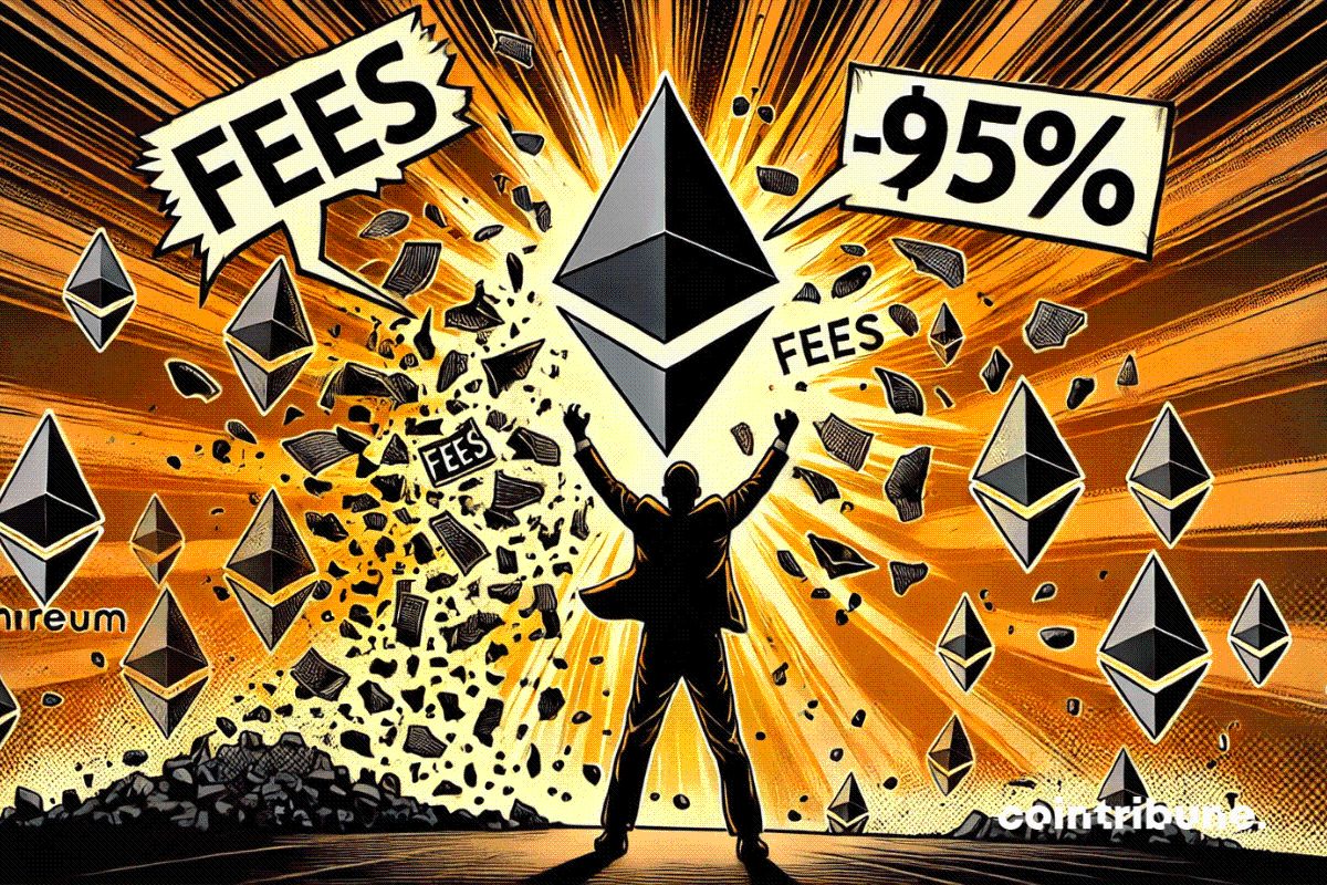 Les frais Ethereum s’effondrent de 95 % : Un tournant historique !