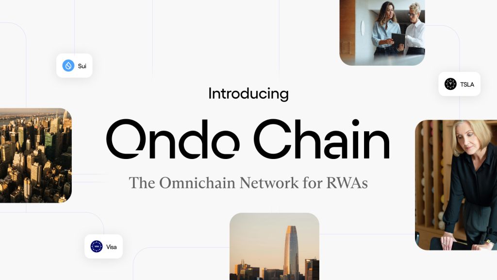 Ondo Finance推出Ondo Chain：專為代幣化資產交易設計的全鏈網路 image 0