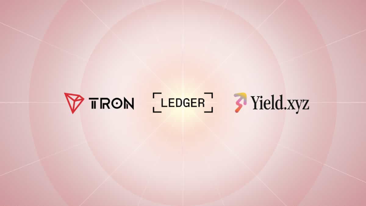 TRX Staking hiện đã có trên Ledger Live thông qua Yield.xyz