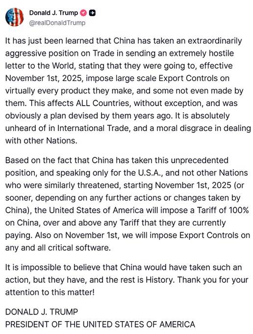 Análisis de los factores macroeconómicos detrás de la nueva guerra comercial de Trump y la caída simultánea de criptomonedas y acciones image 0