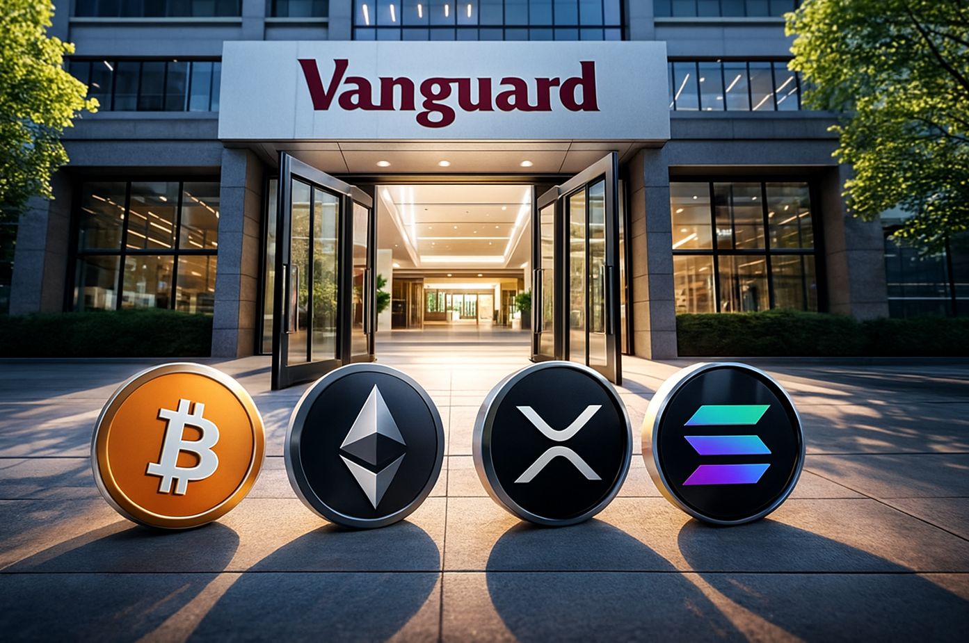 Vanguard 改變立場,開啟比特幣、以太坊、XRP 和 Solana ETF 的大門