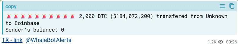 Reporte: actividad comercial de las ballenas de Bitcoin durante la semana image 1