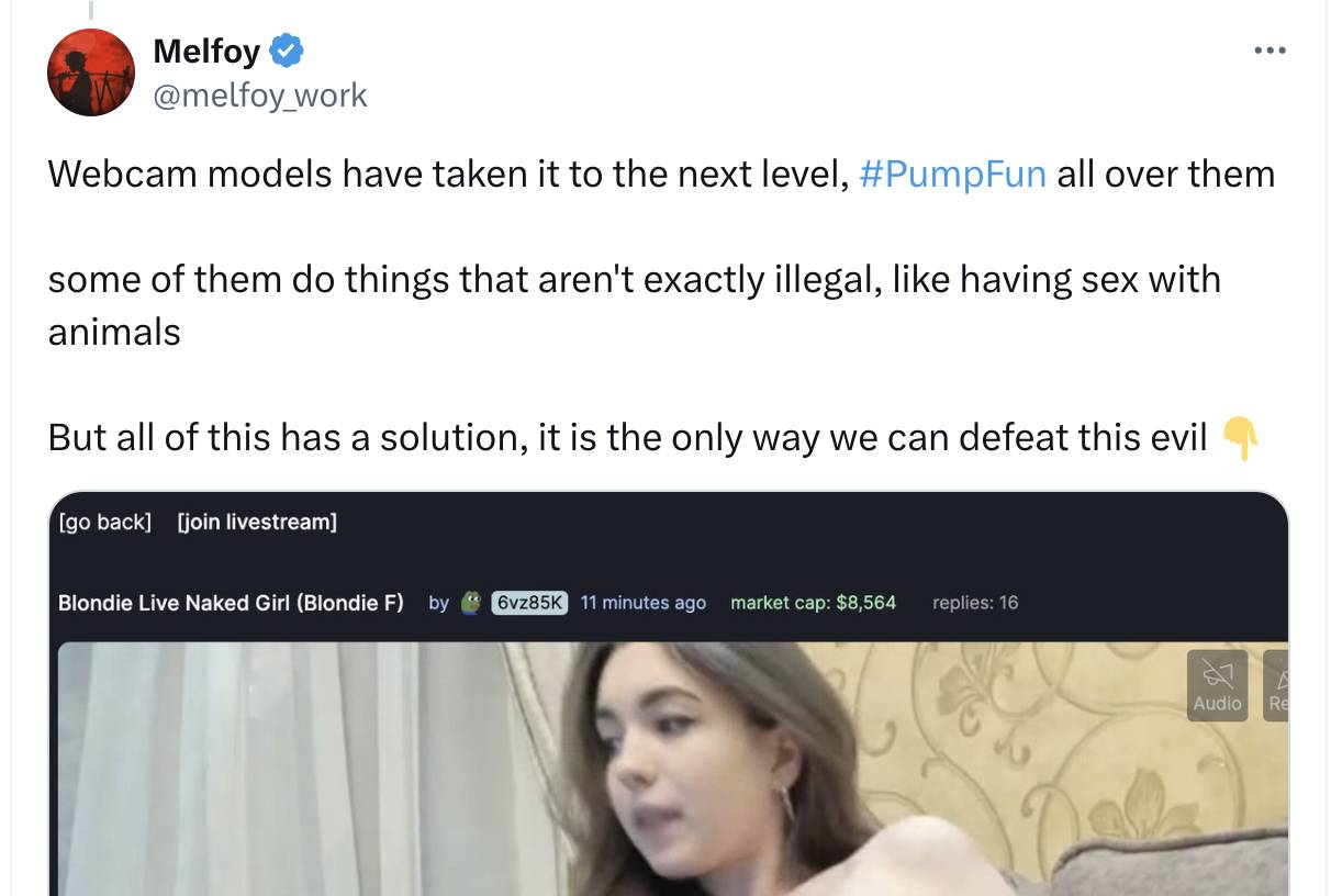 Nền tảng memecoin pump.fun đang biến tướng thành