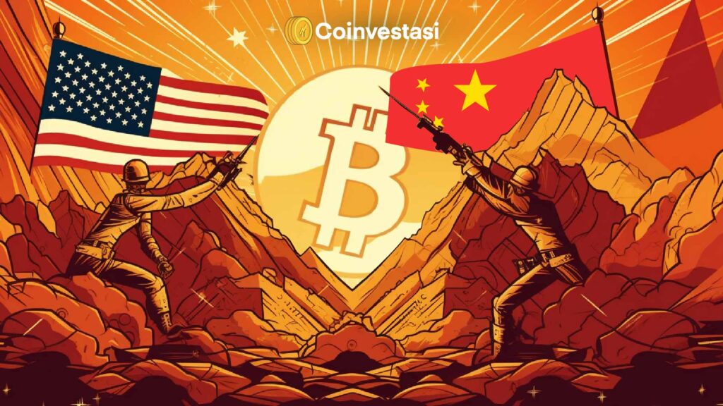Bitcoin Turun di Bawah US$112.000 Usai Ketegangan AS-Tiongkok Meningkat