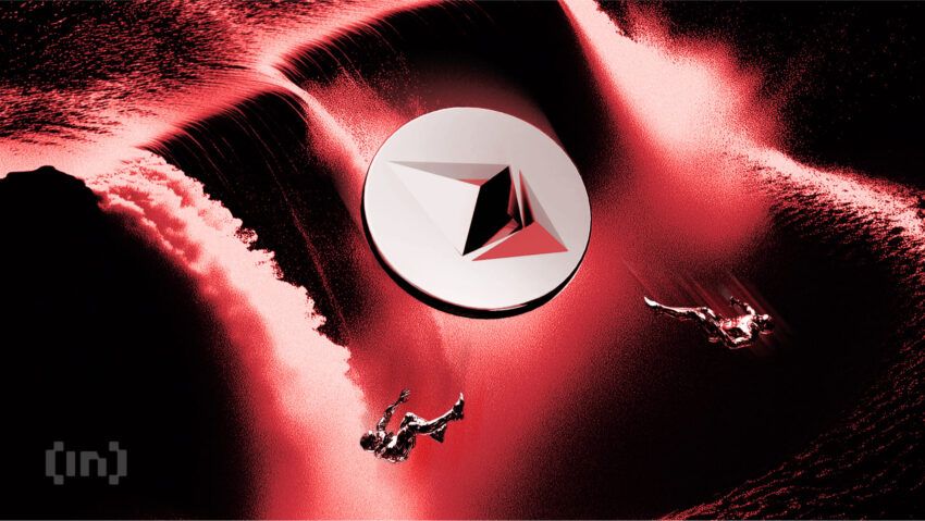 Падение цены Ethereum (ETH) принесло трейдерам огромные убытки
