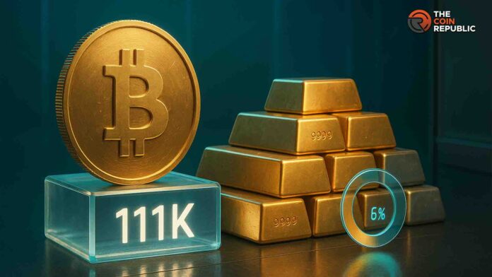 Почему цена биткойна сегодня достигла отметки $111K, а золото в октябре выросло на 6%