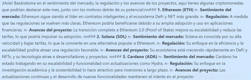 Perspectivas del mercado de criptomonedas según DeepSeek: ¿Qué esperar este mes? image 1