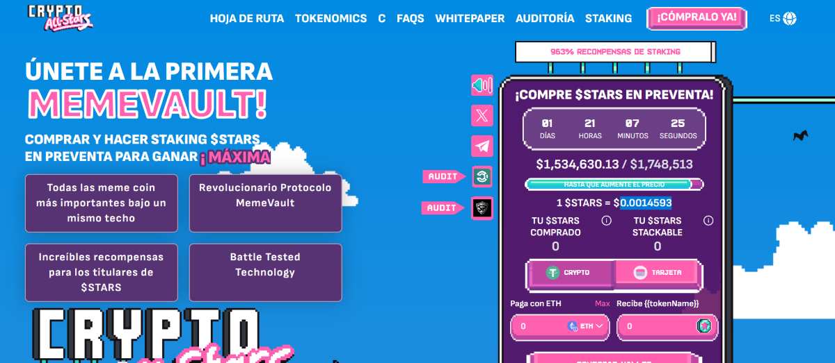 Las recompensas por staking de Crypto All-Stars se sitúan en un 916% – Aprovecha antes de que bajen! image 0